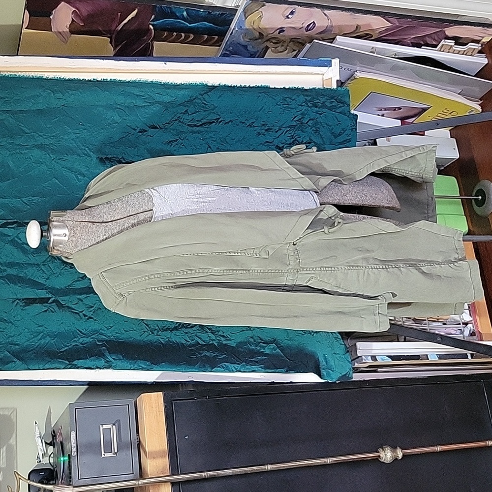 Light Green Slouchy Jacket S